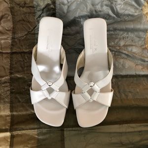 New Marvin K. Vintage. Aquatalia wedge sandals